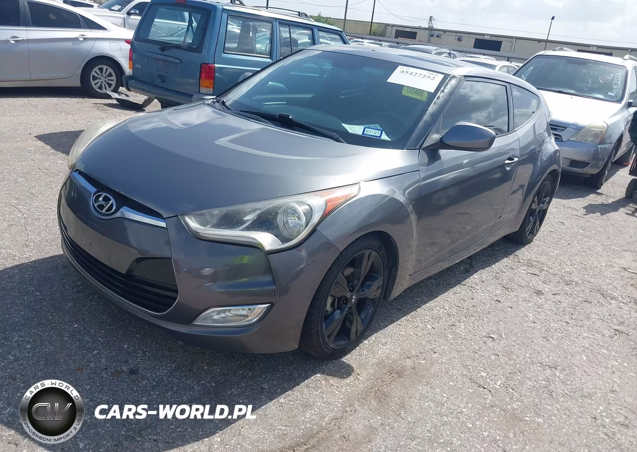 2017 Hyundai Veloster Value Edition VIN:KMHTC6AD8HU324287 - 2