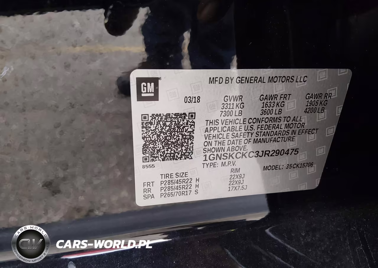 2018 Chevrolet Tahoe Premier VIN:1GNSKCKC3JR290475 - 9