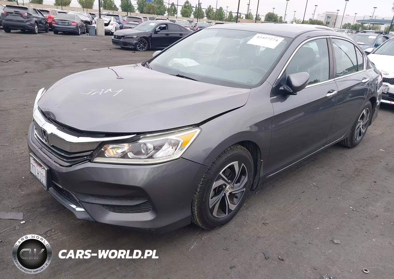 2016 Honda Accord Lx VIN:1HGCR2F34GA145144 - 2
