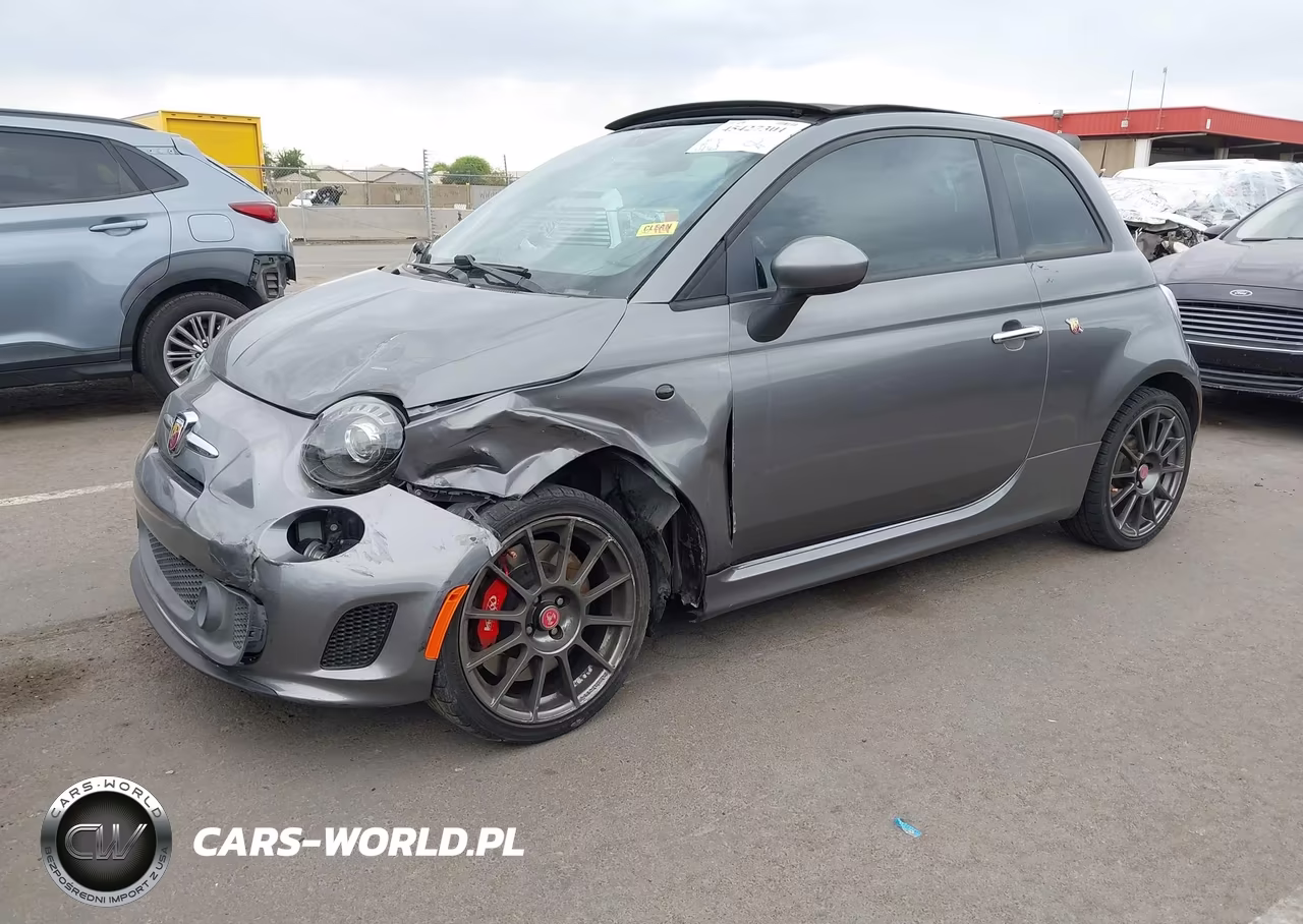 2013 Fiat 500C Abarth VIN:3C3CFFJH6DT741950 - 2