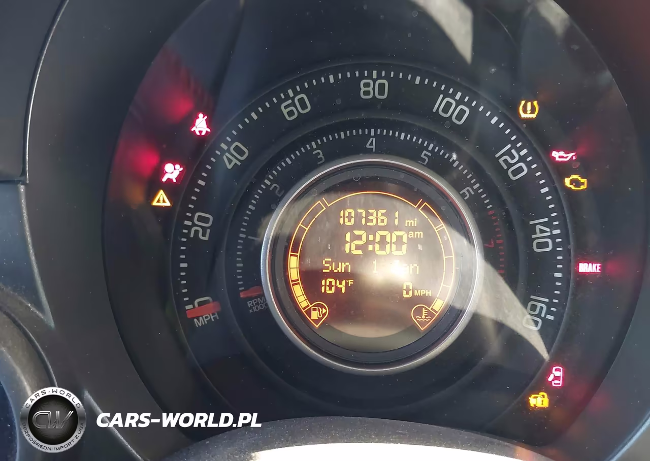 2013 Fiat 500C Abarth VIN:3C3CFFJH6DT741950 - 7
