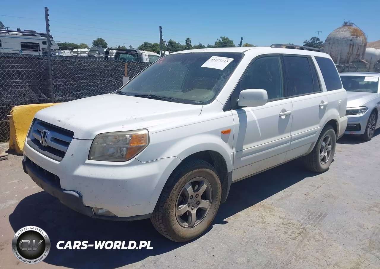 2008 Honda Pilot Ex-L VIN:5FNYF28668B024242 - 2