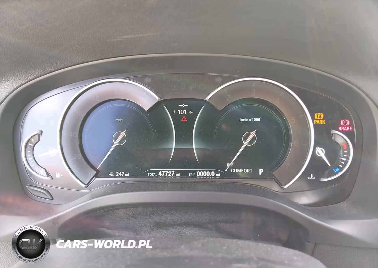2019 BMW X3 Sdrive30I VIN:5UXTR7C50KLE96889 - 7
