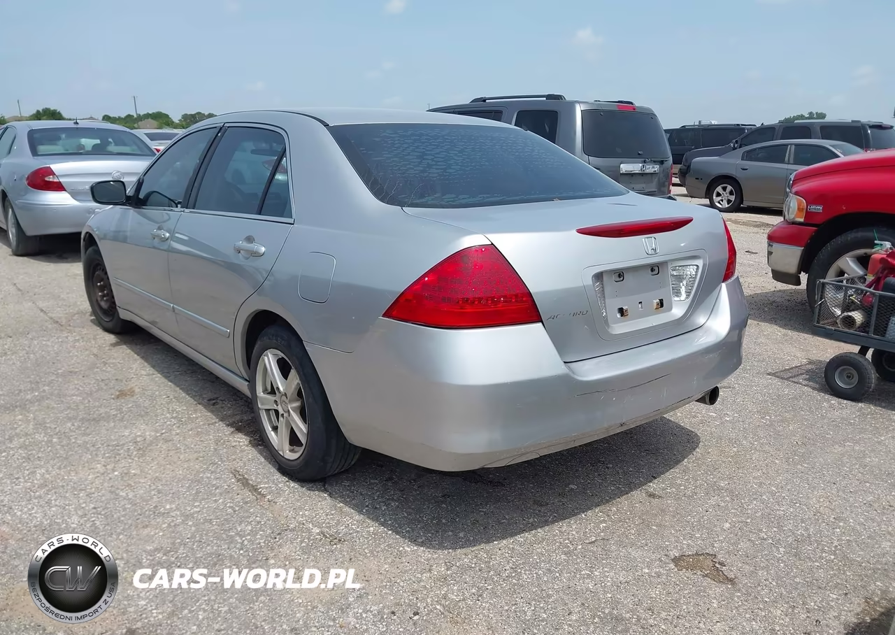 2007 Honda Accord 2.4 Ex VIN:1HGCM56707A184252 - 3