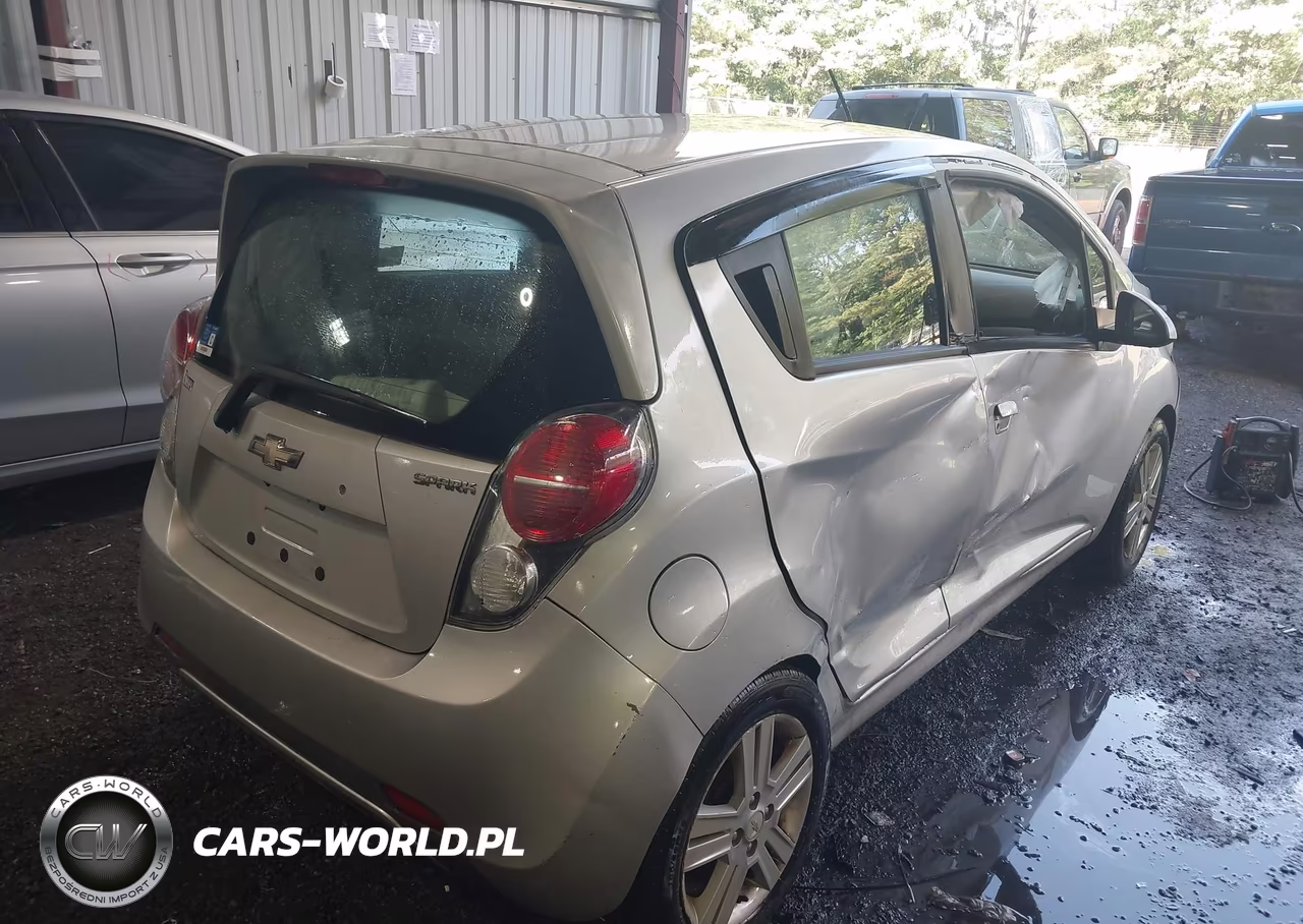 2013 Chevrolet Spark 1Lt Auto VIN:KL8CD6S97DC584958 - 4