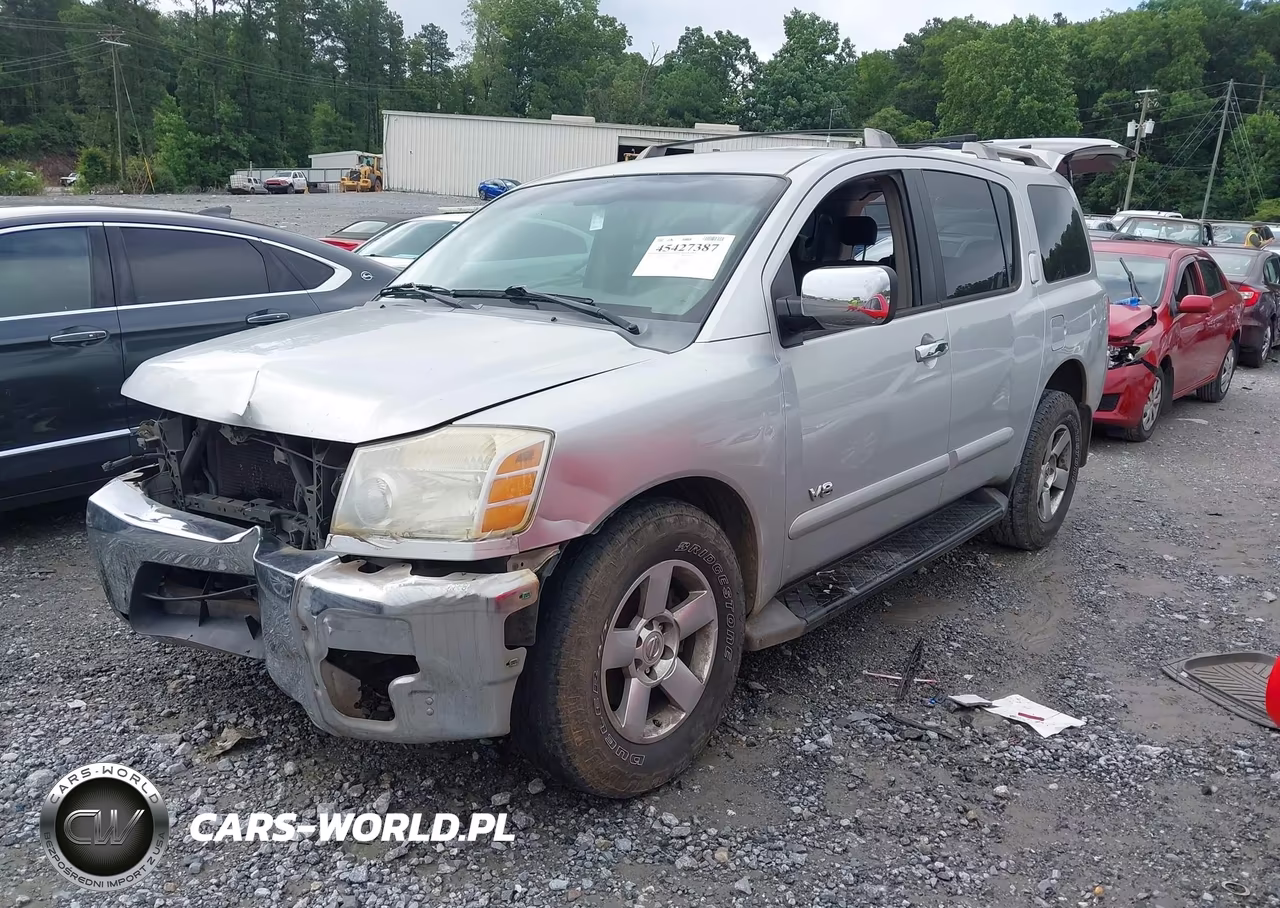 2006 Nissan Armada Se VIN:5N1AA08A76N733233 - 2