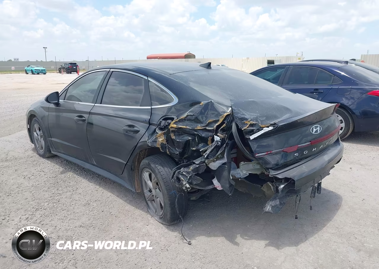 2021 Hyundai Sonata Se VIN:5NPEG4JA0MH115805 - 3