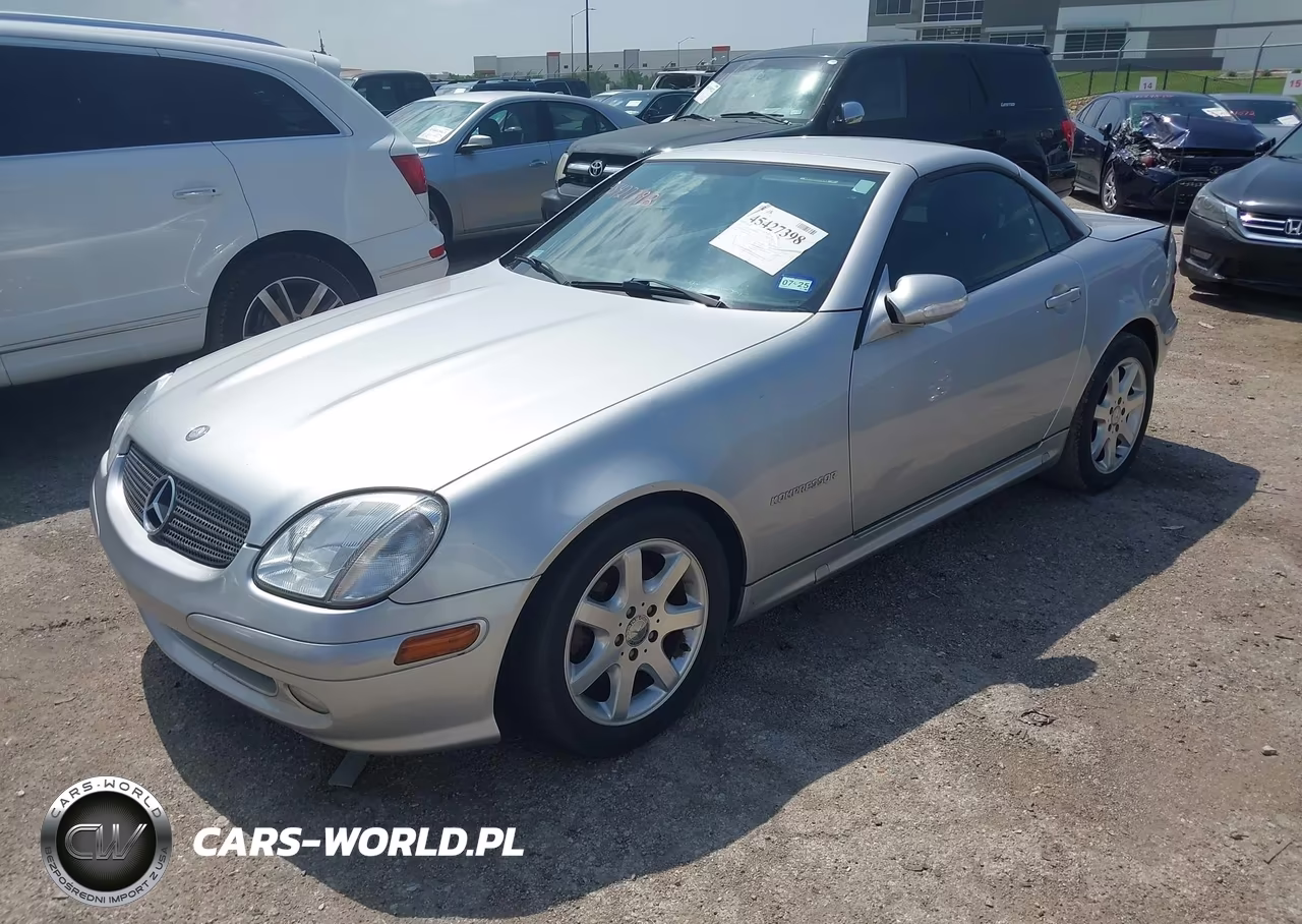2002 Mercedes-Benz Slk 230 Kompressor VIN:WDBKK49F52F247627 - 2