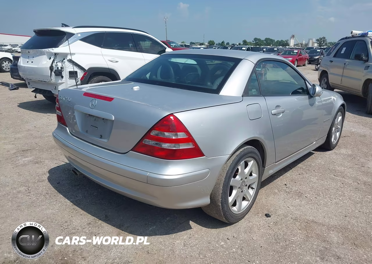 2002 Mercedes-Benz Slk 230 Kompressor VIN:WDBKK49F52F247627 - 4