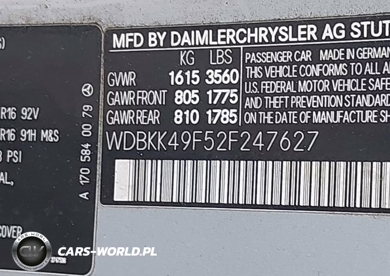 2002 Mercedes-Benz Slk 230 Kompressor VIN:WDBKK49F52F247627 - 9