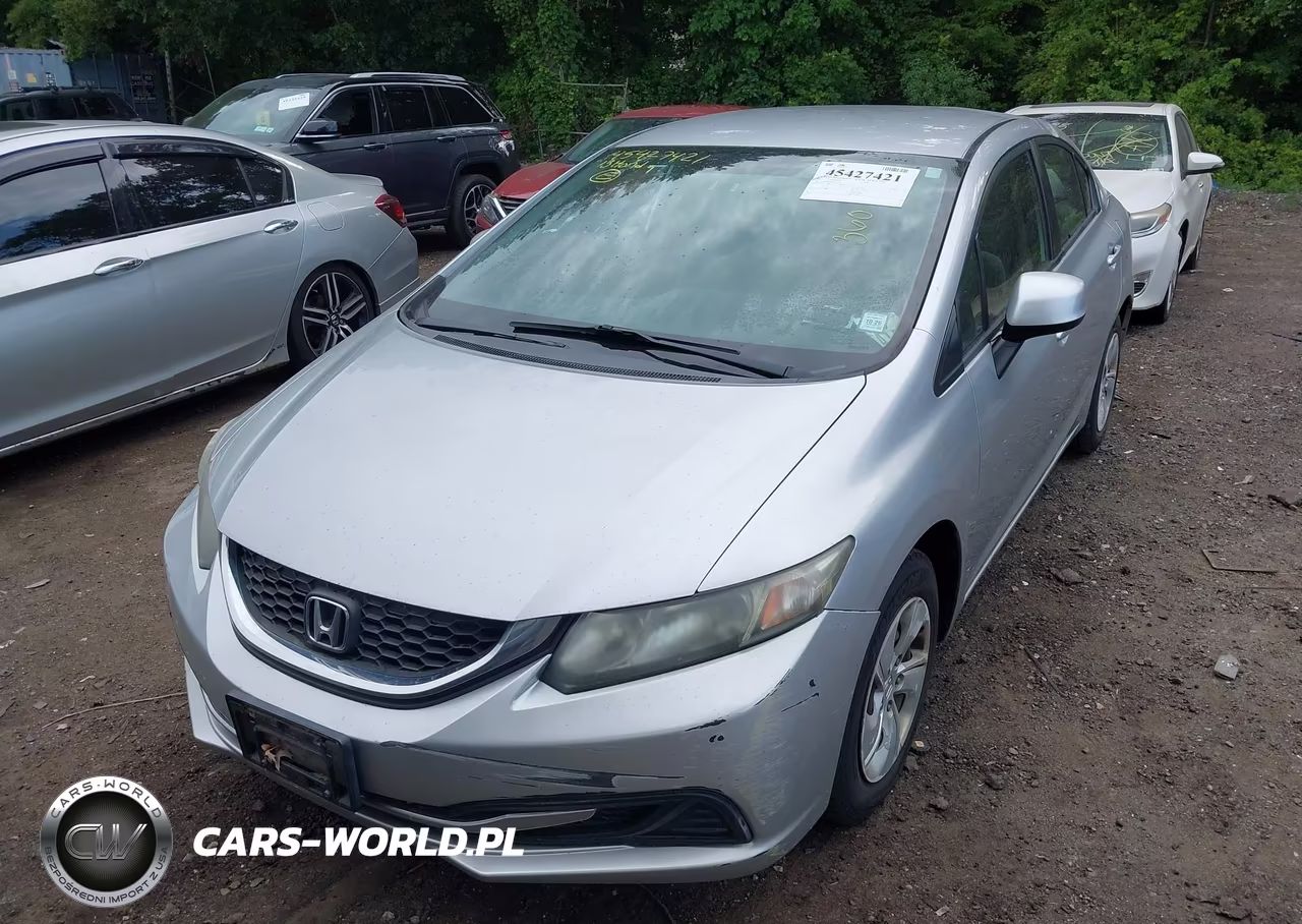 2013 Honda Civic Lx VIN:19XFB2F56DE245210 - 12