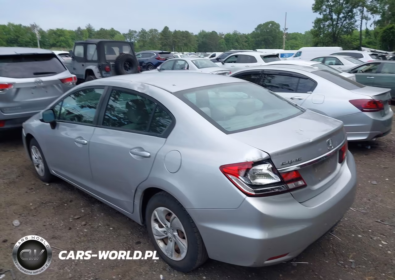 2013 Honda Civic Lx VIN:19XFB2F56DE245210 - 14
