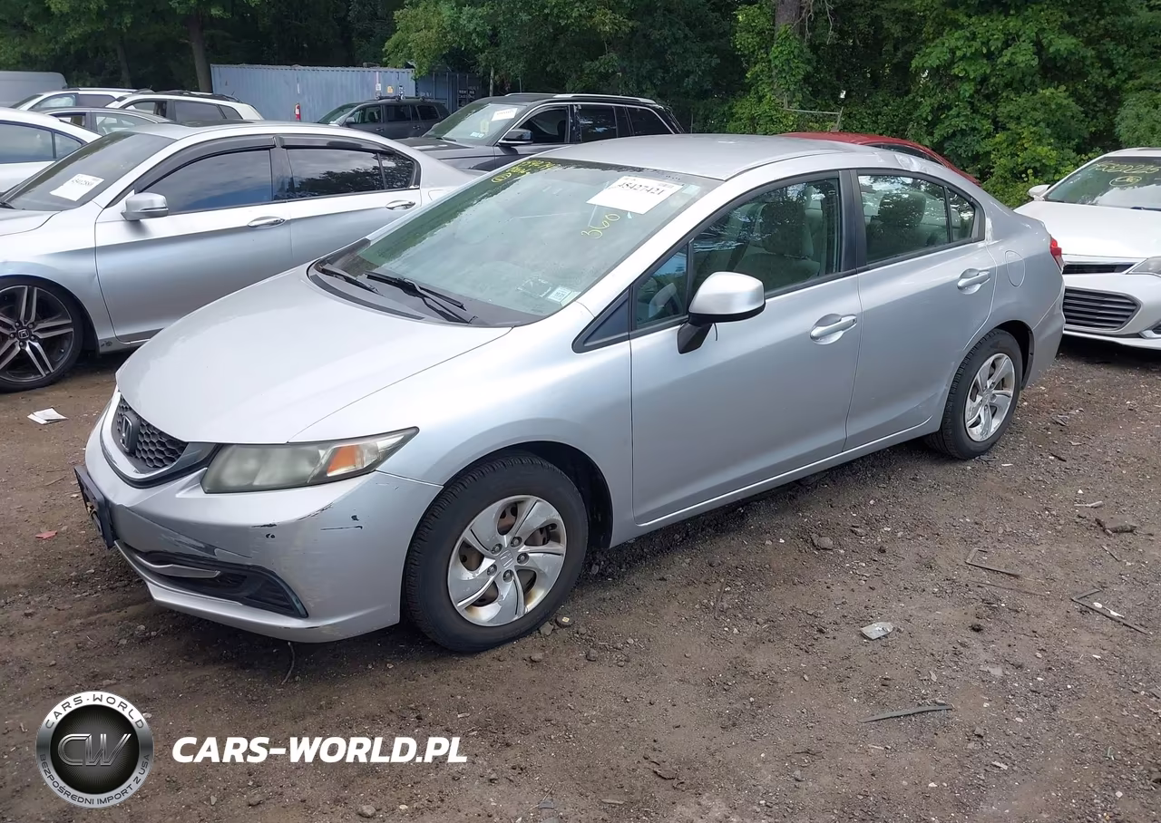 2013 Honda Civic Lx VIN:19XFB2F56DE245210 - 2