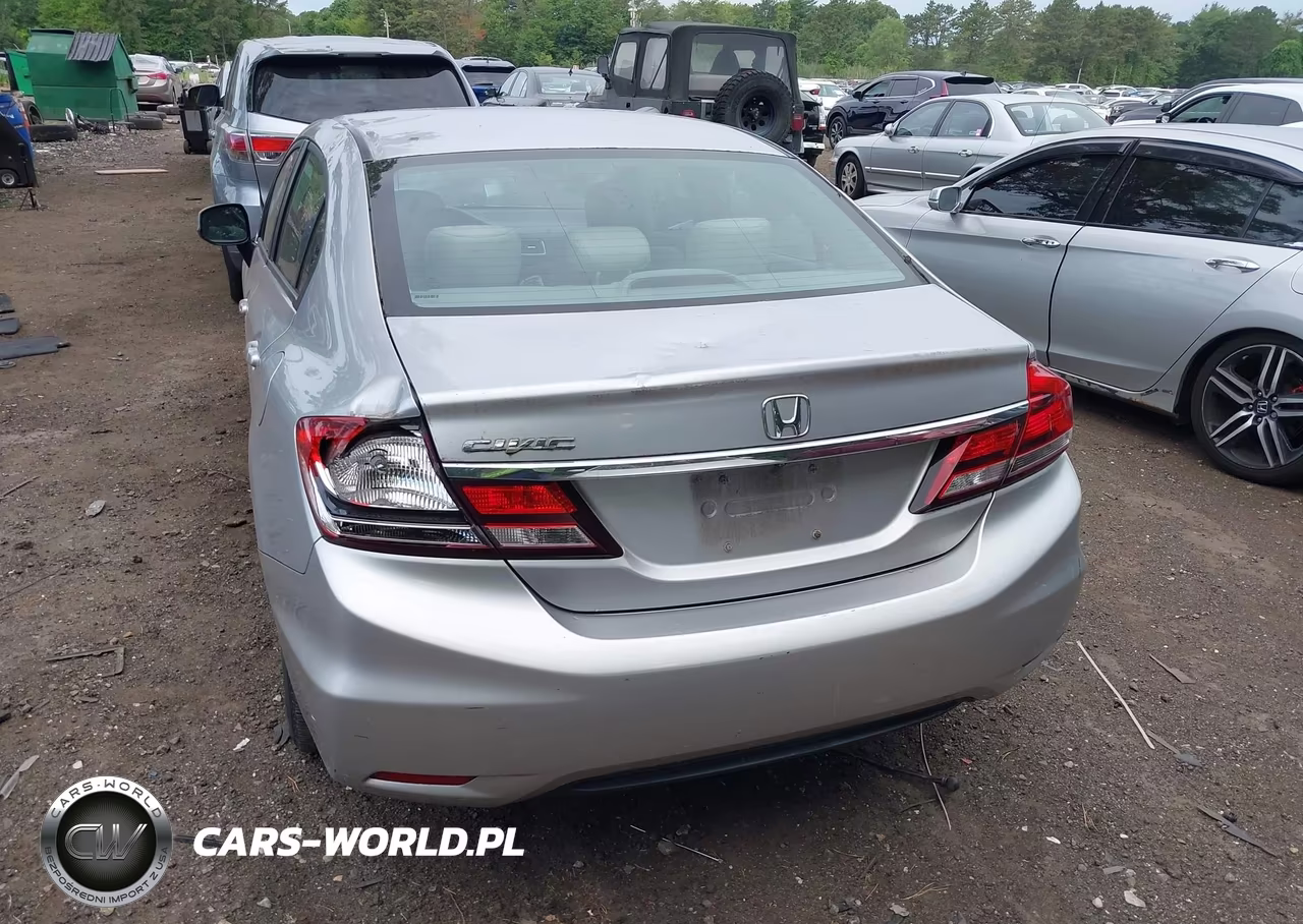 2013 Honda Civic Lx VIN:19XFB2F56DE245210 - 6