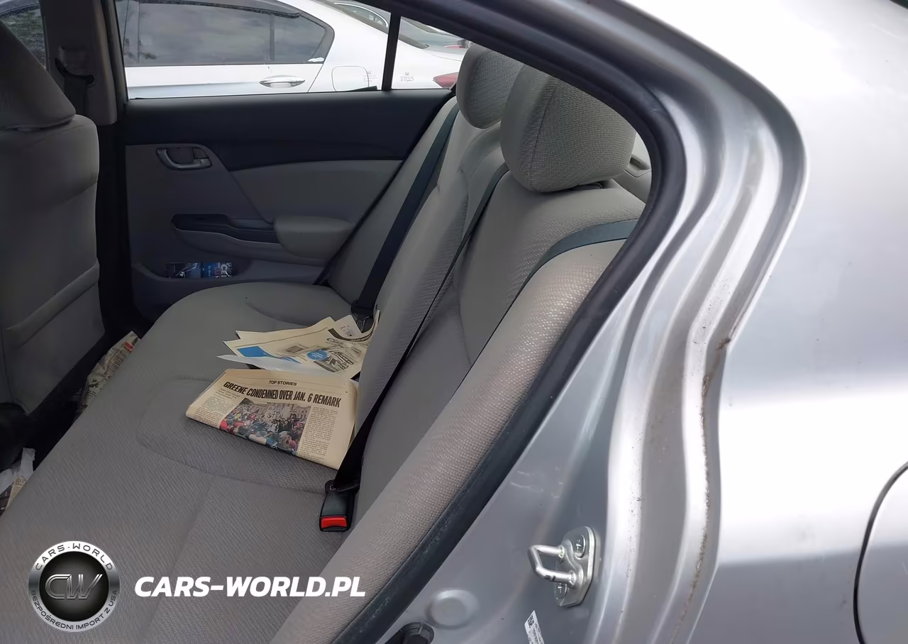 2013 Honda Civic Lx VIN:19XFB2F56DE245210 - 8