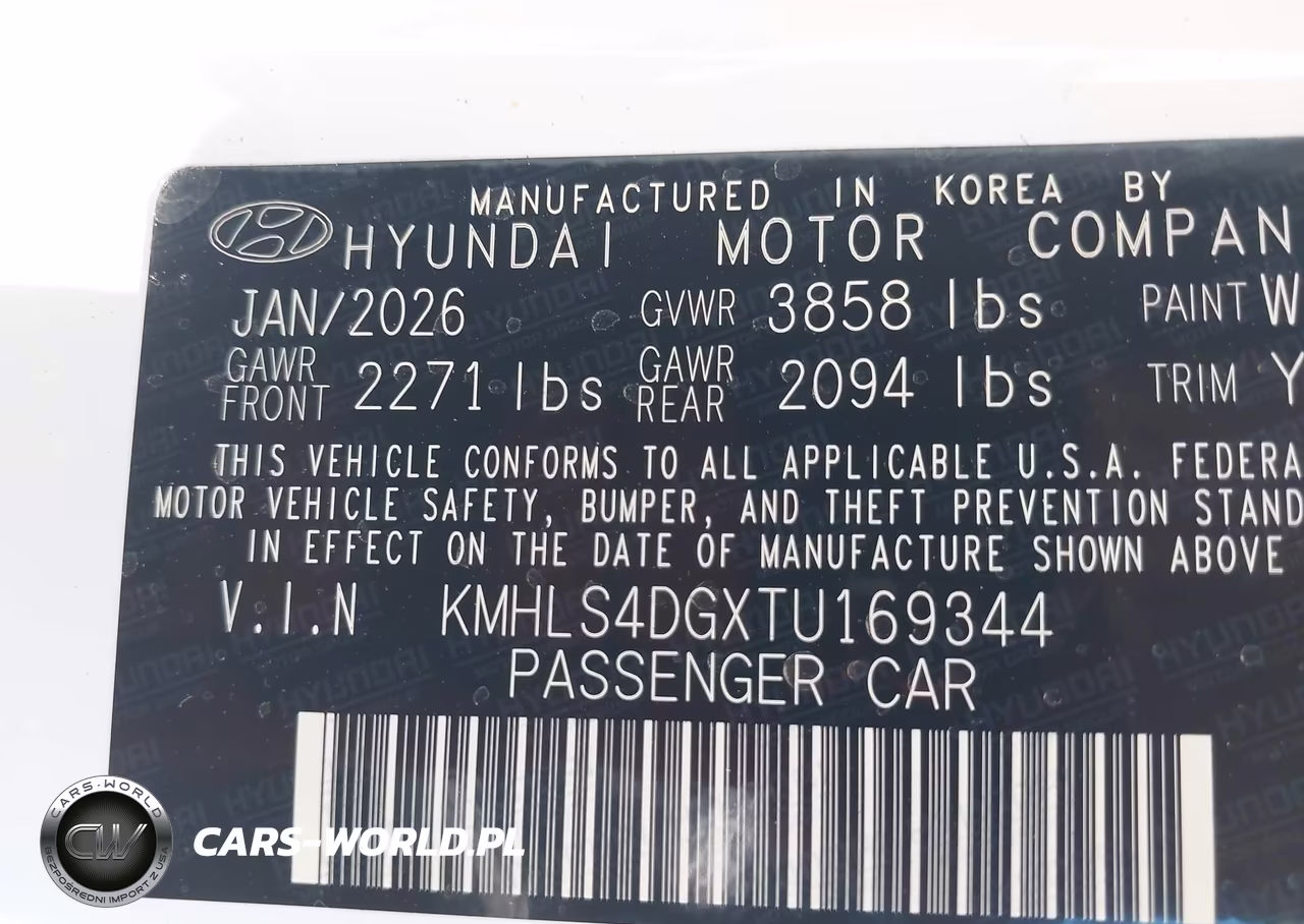 2026 Hyundai Elantra Sel Sport Premium VIN:KMHLS4DGXTU169344 - 9