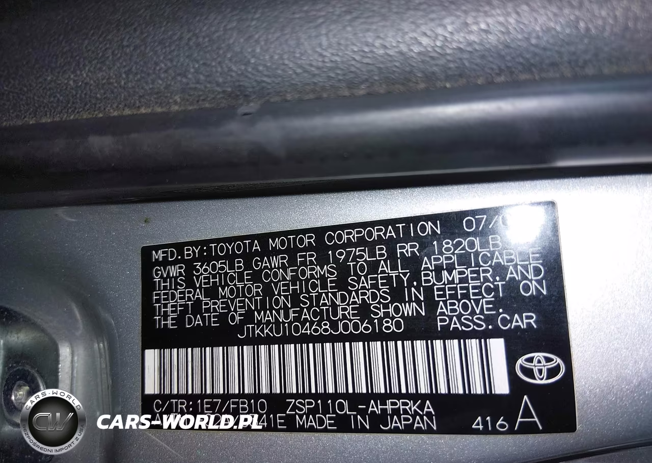 2008 Scion Xd VIN:JTKKU10468J006180 - 9