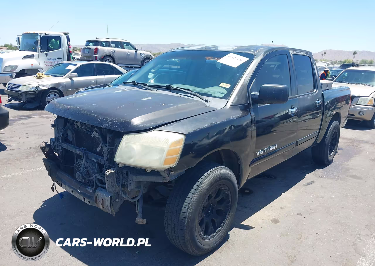 2006 Nissan Titan Se VIN:1N6AA07A76N528286 - 2