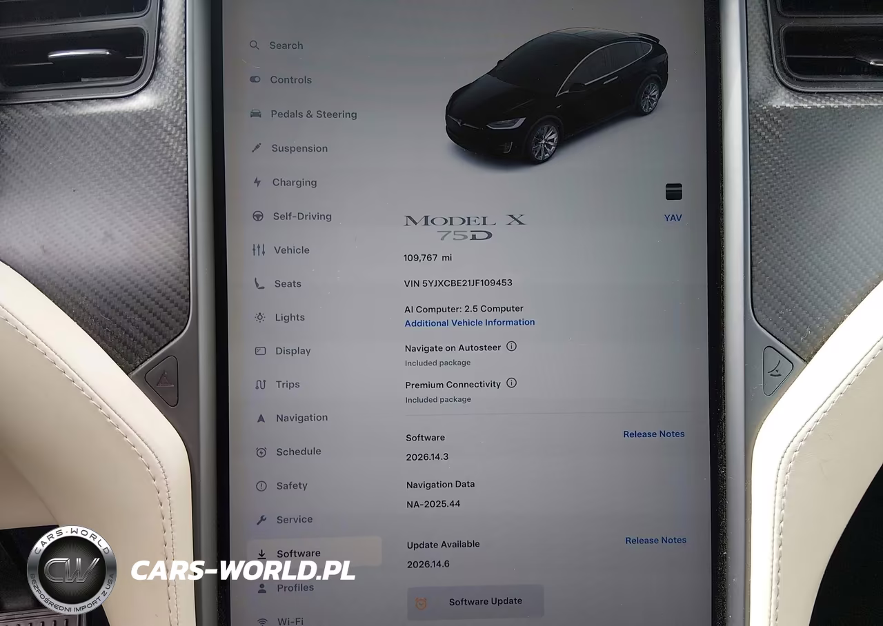 2018 Tesla Model X 100D-75D-P100D VIN:5YJXCBE21JF109453 - 7
