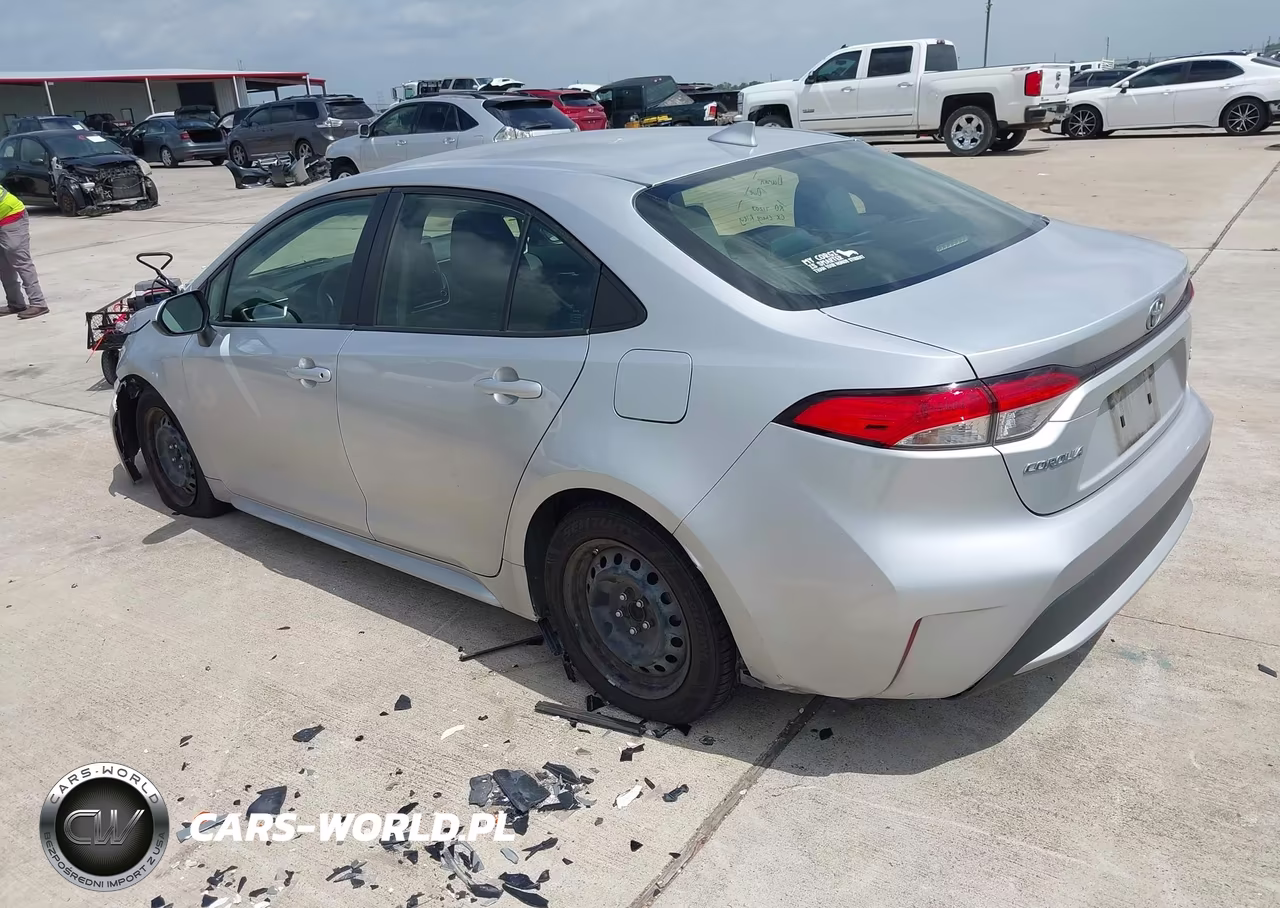 2021 Toyota Corolla Le VIN:JTDEPMAE4MJ144220 - 3