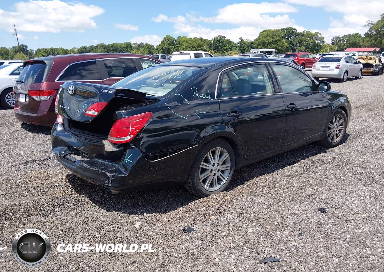 2007 Toyota Avalon Limited VIN:4T1BK36B87U171994 - 4