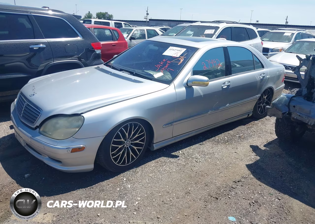 2001 Mercedes-Benz S 600 VIN:WDBNG78JX1A195512 - 2
