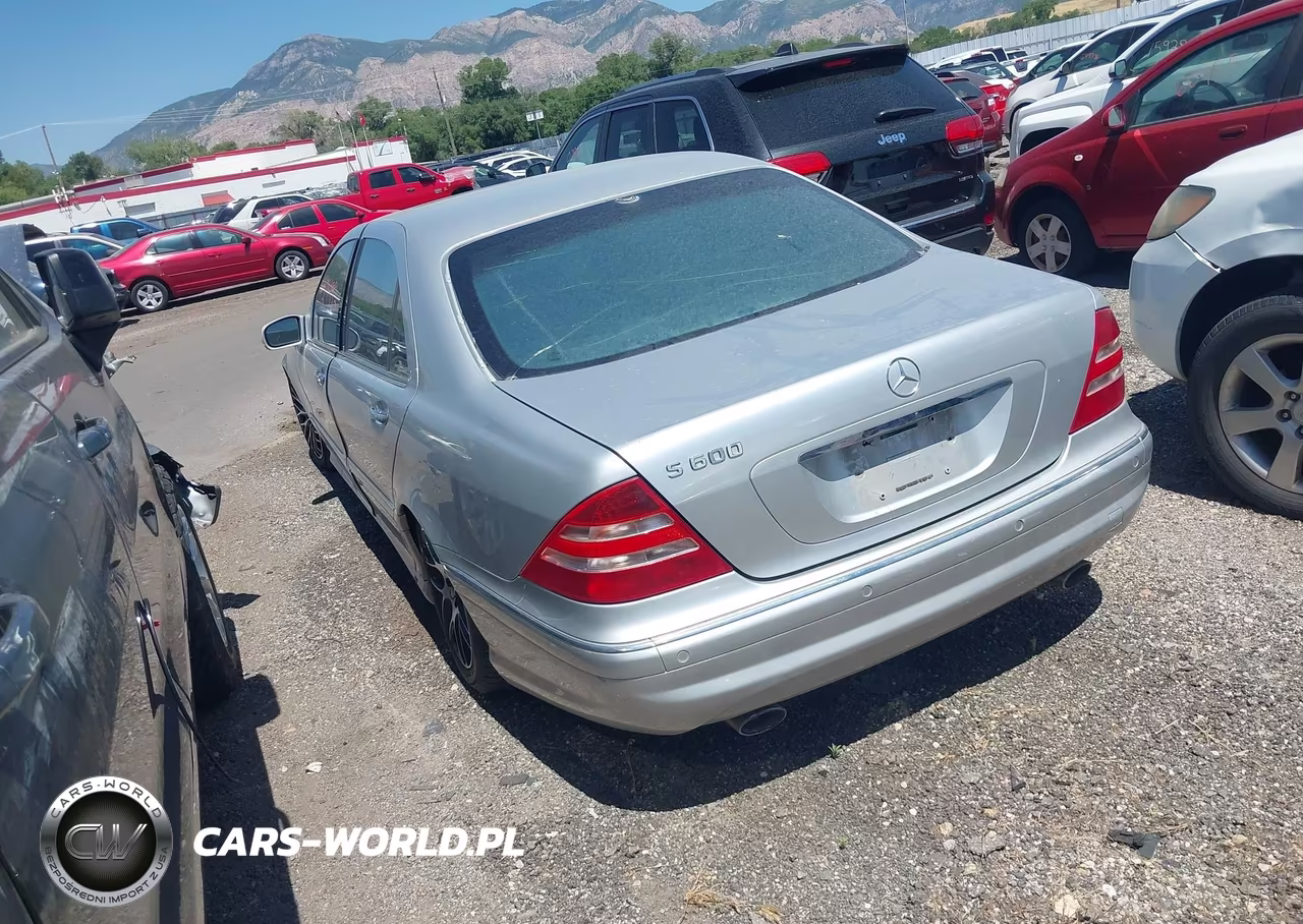 2001 Mercedes-Benz S 600 VIN:WDBNG78JX1A195512 - 3