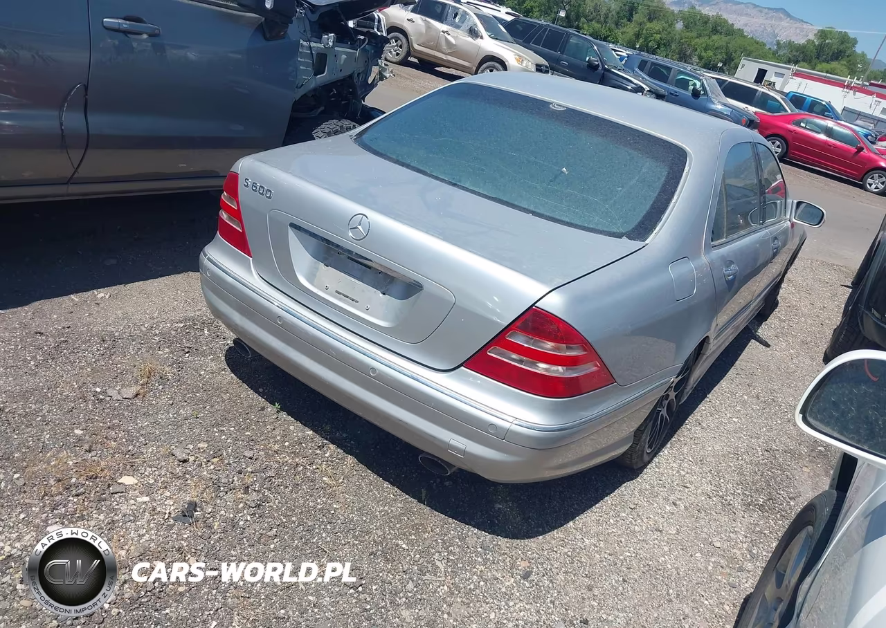 2001 Mercedes-Benz S 600 VIN:WDBNG78JX1A195512 - 4