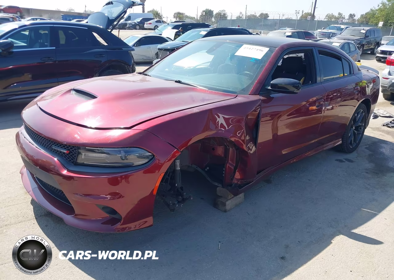 2019 Dodge Charger Gt Rwd VIN:2C3CDXHG8KH545216 - 2