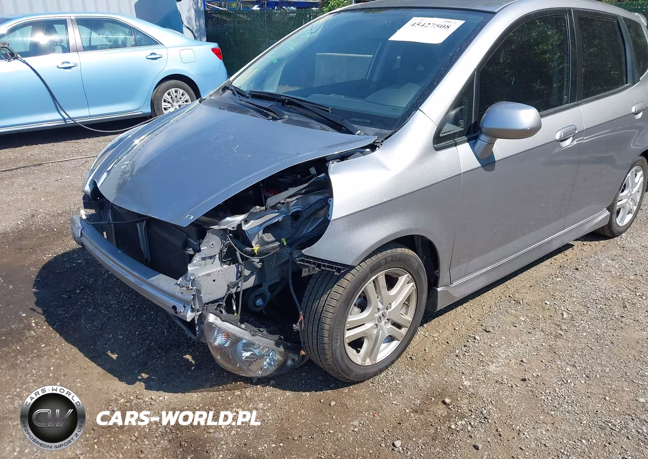 2008 Honda Fit Sport VIN:JHMGD37628S012227 - 6