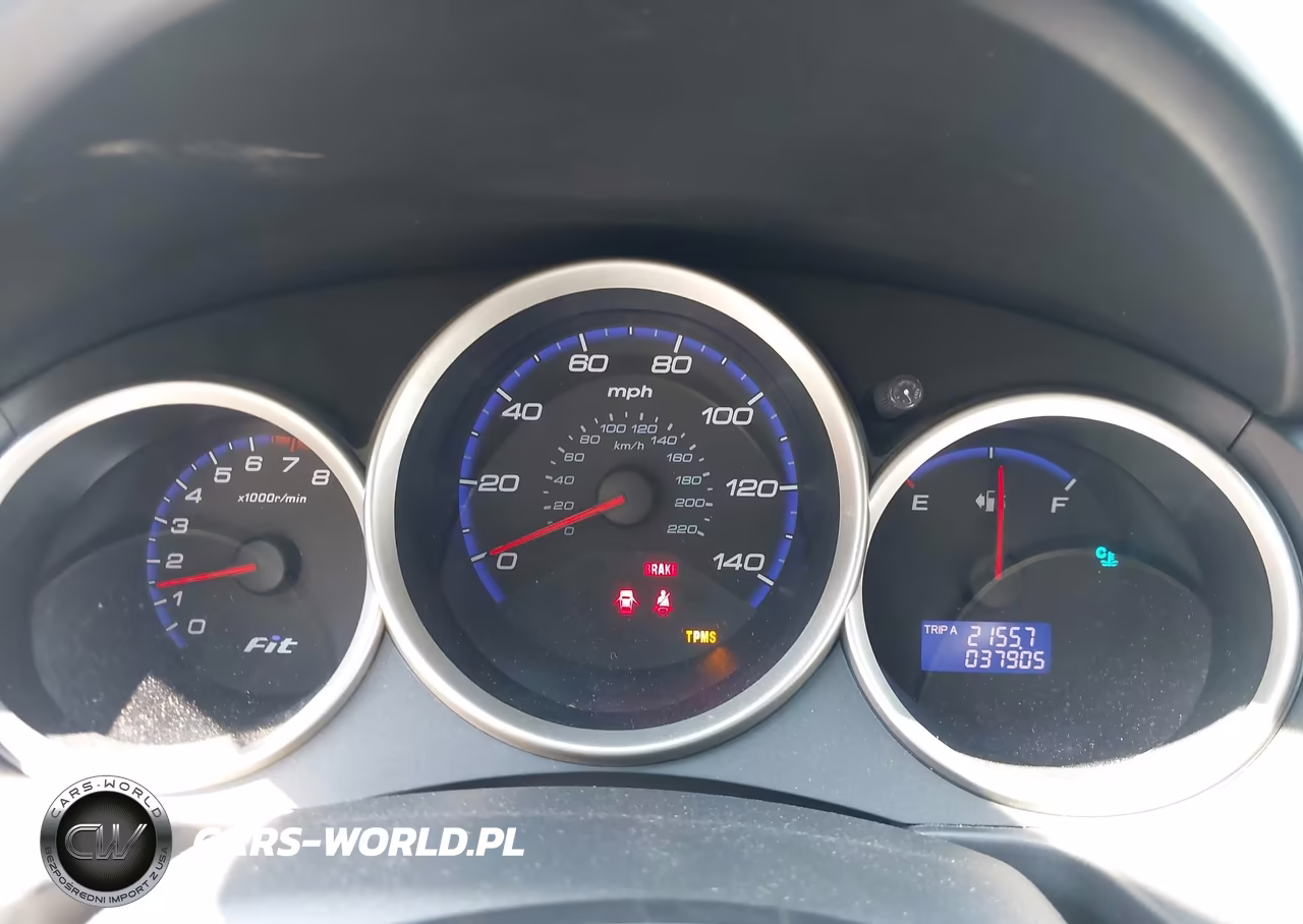 2008 Honda Fit Sport VIN:JHMGD37628S012227 - 7