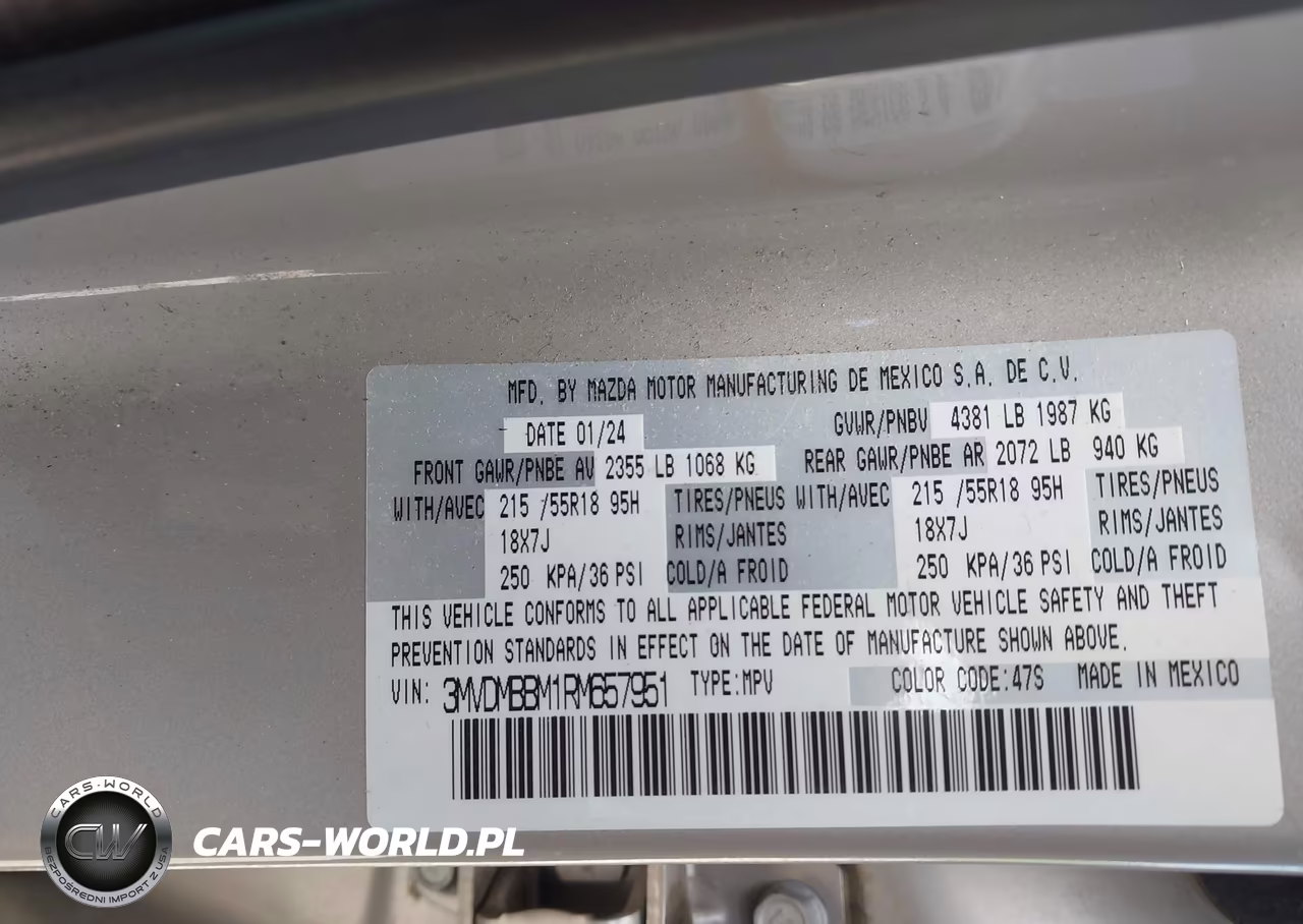 2024 Mazda Cx-30 2.5 S Select Sport VIN:3MVDMBBM1RM657951 - 9