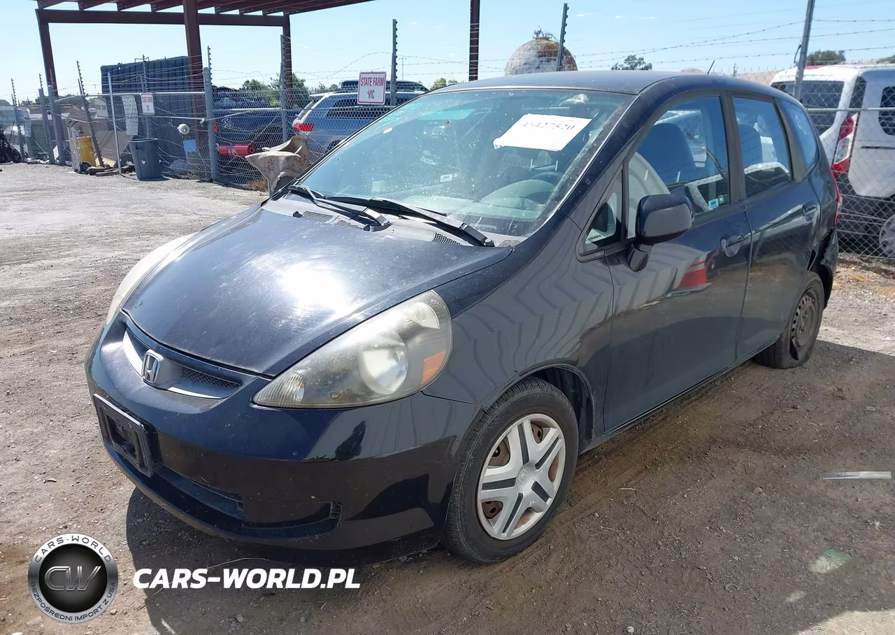 2008 Honda Fit VIN:JHMGD37458S043924 - 2