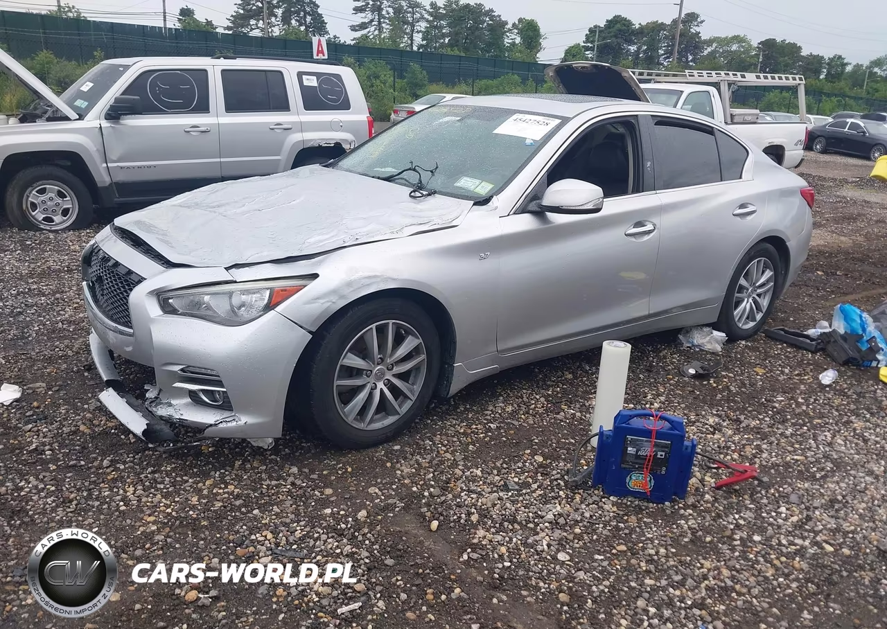 2015 Infiniti Q50 Premium VIN:JN1BV7AR0FM403495 - 2