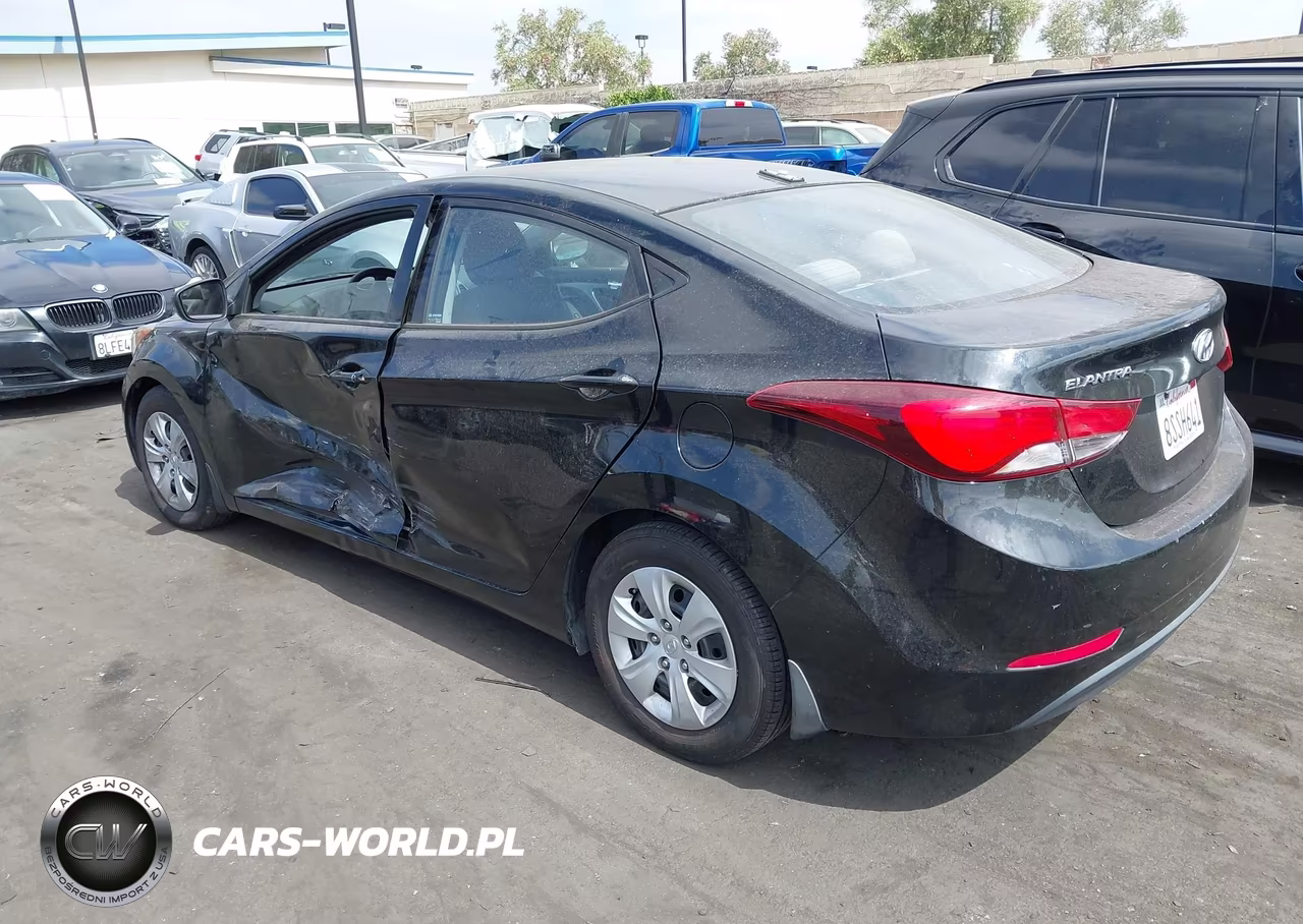 2016 Hyundai Elantra Se VIN:5NPDH4AE8GH714595 - 3