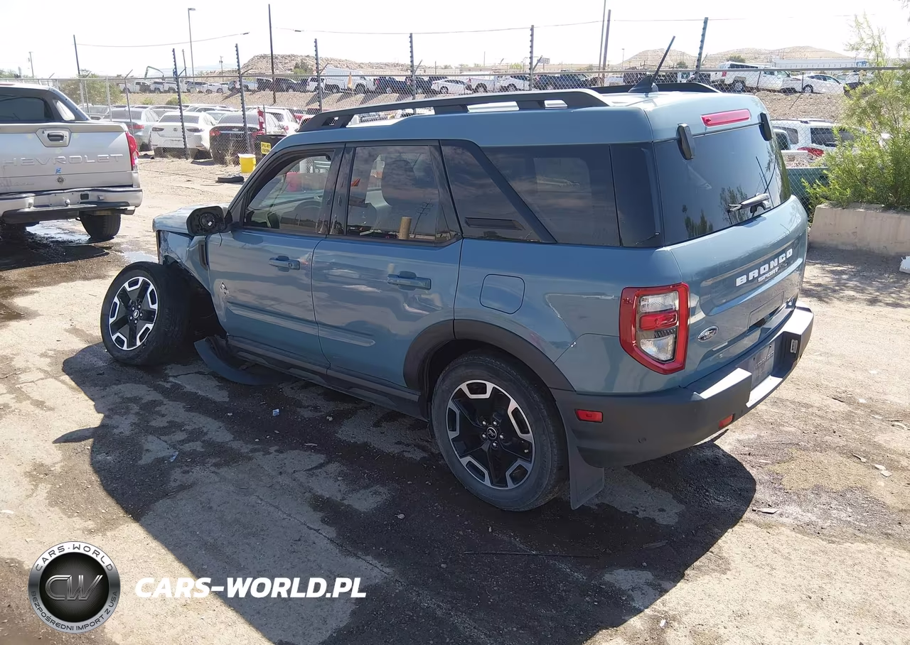 2023 Ford Bronco Sport Outer Banks VIN:3FMCR9C66PRD81608 - 3