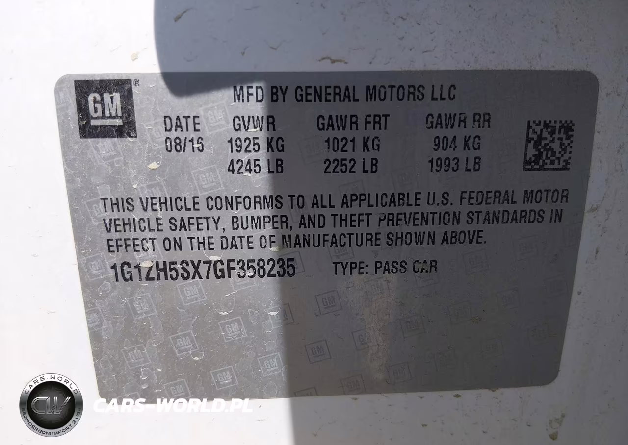 2016 Chevrolet Malibu Premier VIN:1G1ZH5SX7GF358235 - 9