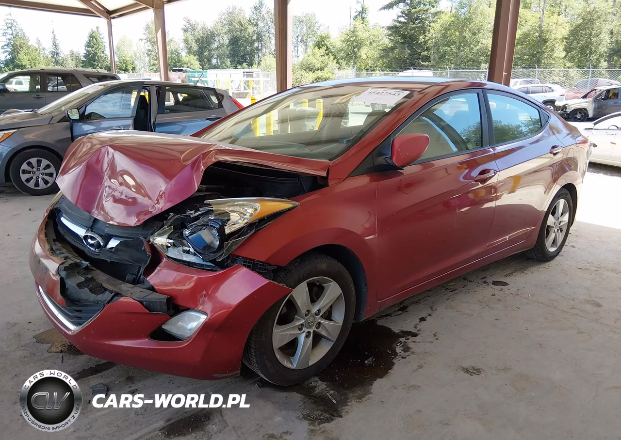 2012 Hyundai Elantra Gls (Ulsan Plant) VIN:KMHDH4AE2CU326967 - 2
