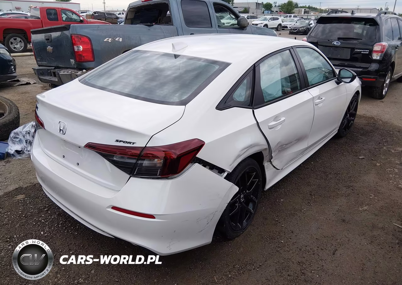2026 Honda Civic Sport VIN:2HGFE2F51TH532109 - 4