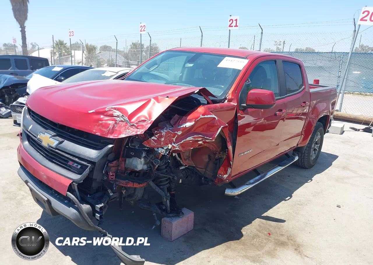 2015 Chevrolet Colorado 2Wd Z71 VIN:1GCGSCEA7F1160309 - 2