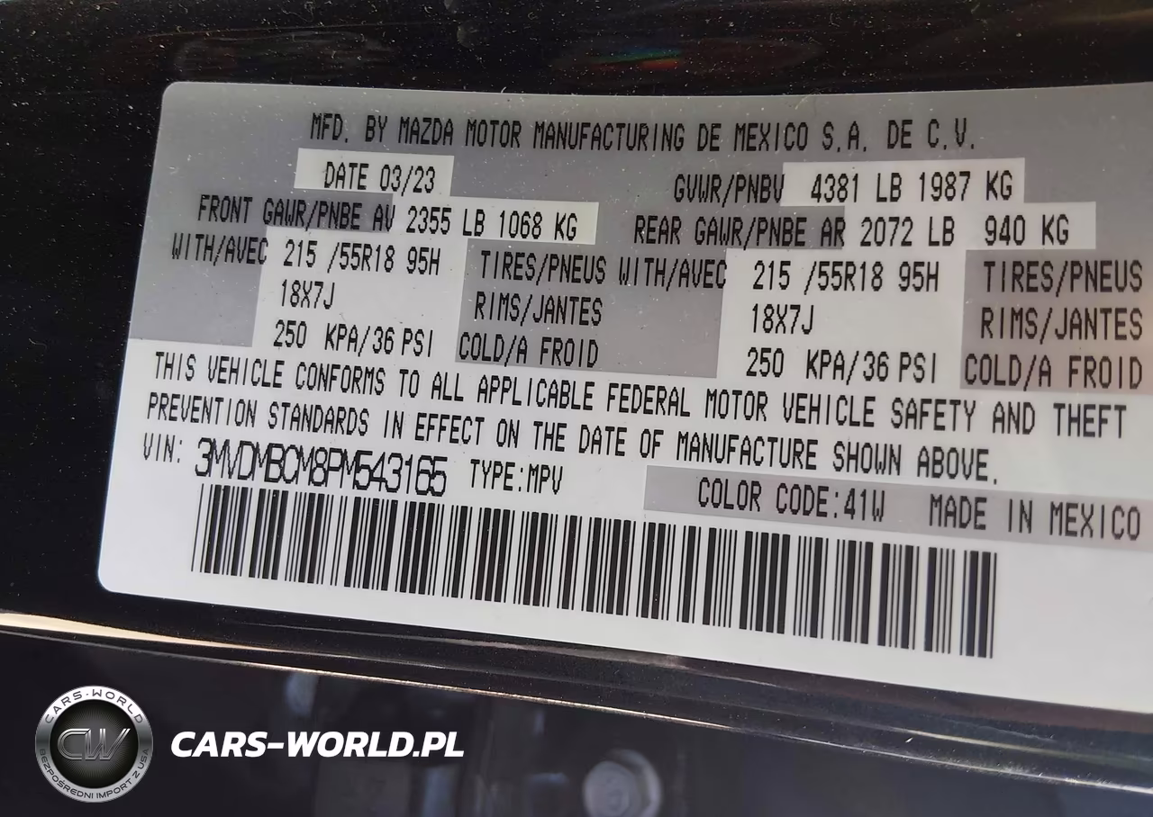 2023 Mazda Cx-30 2.5 S Preferred VIN:3MVDMBCM8PM543165 - 9