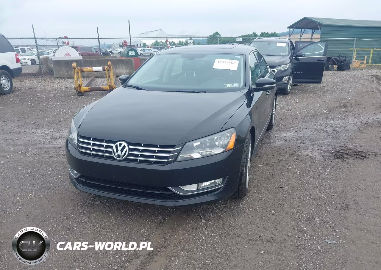2013 Volkswagen Passat 3.6L V6 Sel Premium VIN:1VWCM7A38DC131777 - 2