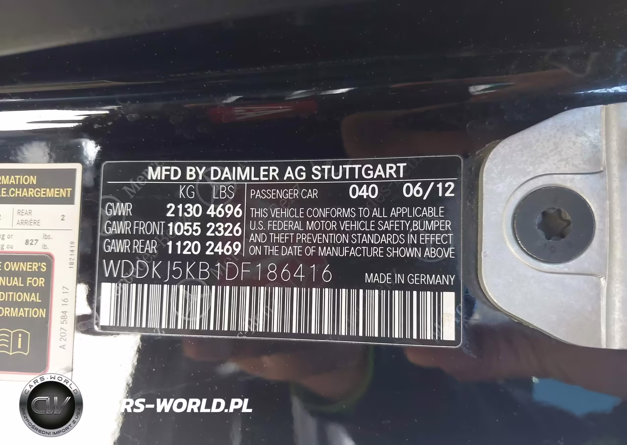 2013 Mercedes-Benz E 350 VIN:WDDKJ5KB1DF186416 - 9