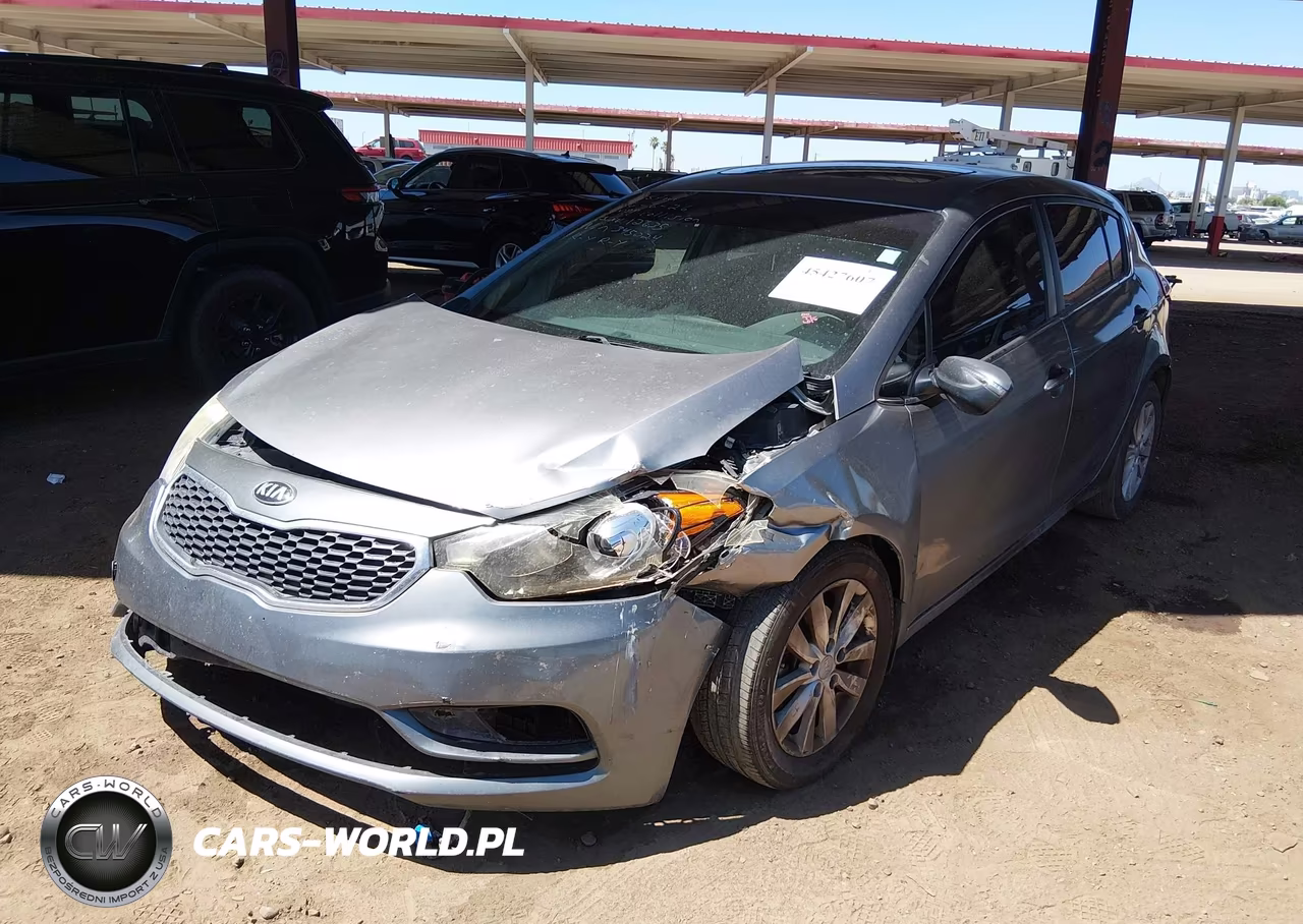 2015 Kia Forte Ex VIN:KNAFX5A82F5345224 - 2