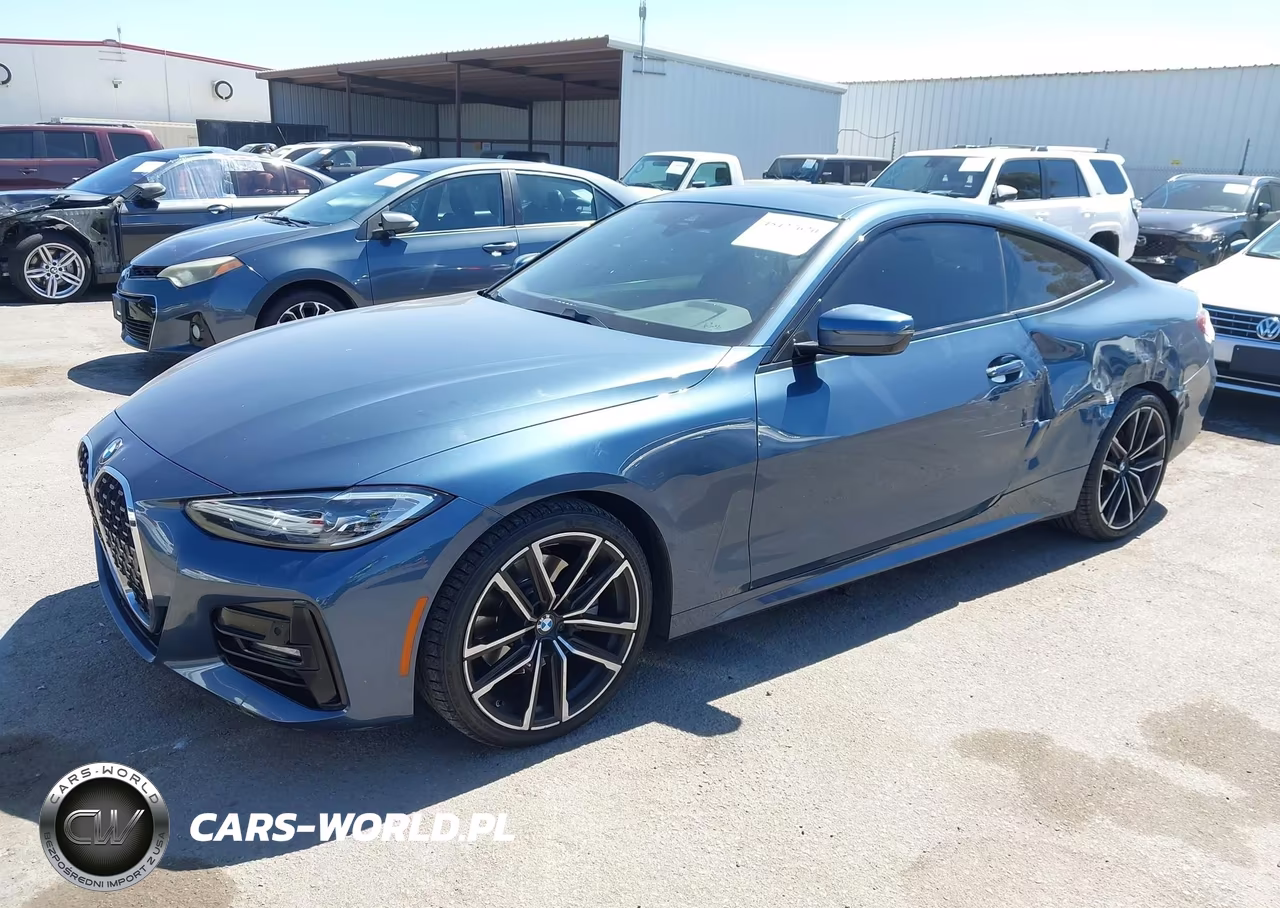 2021 BMW 430I VIN:WBA53AP08MCF74553 - 2