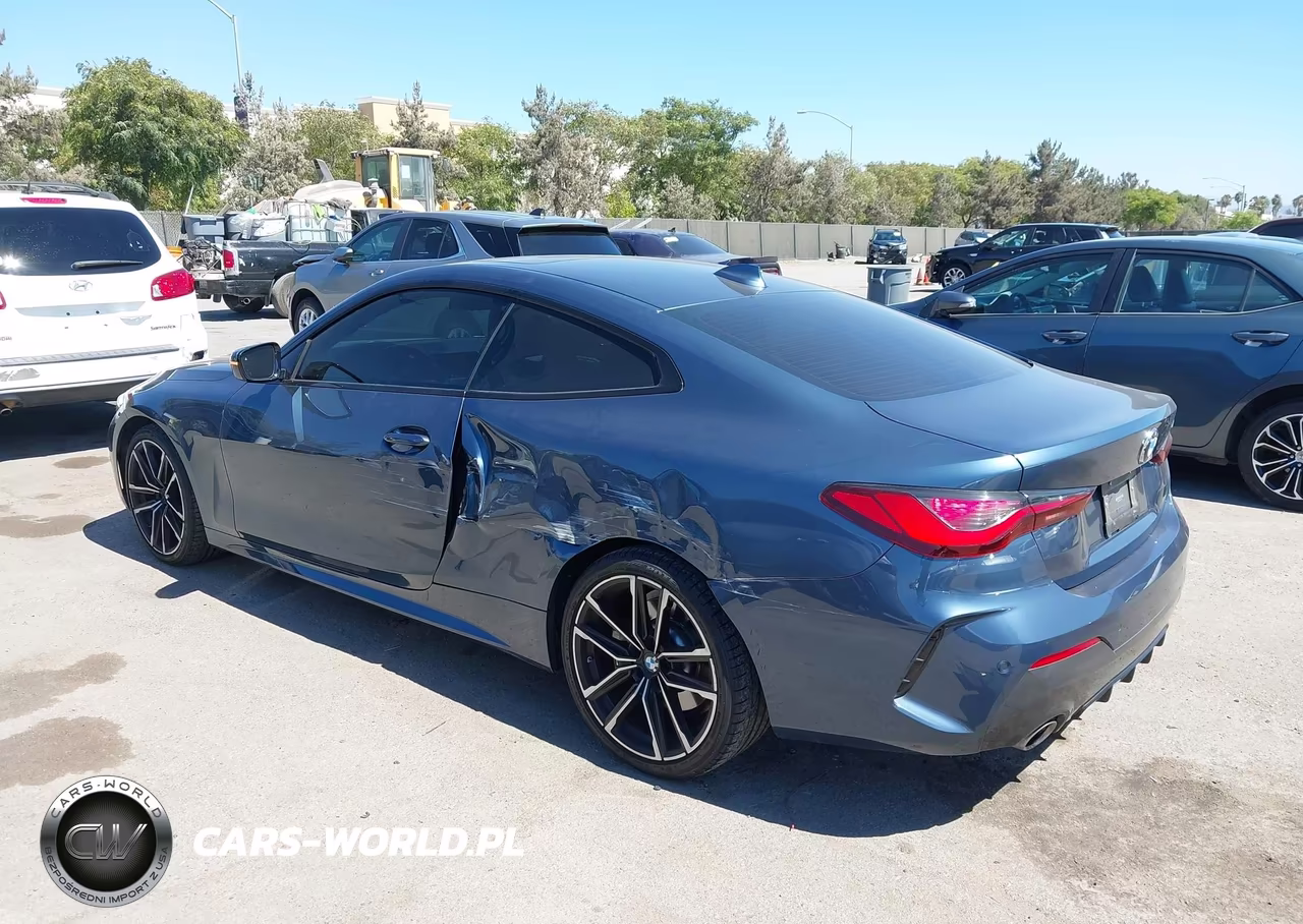 2021 BMW 430I VIN:WBA53AP08MCF74553 - 3