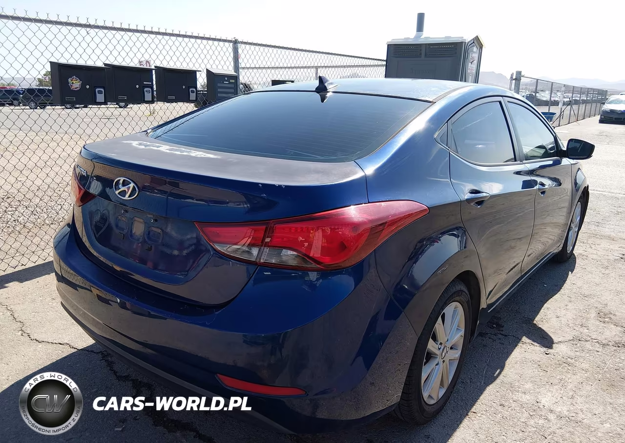 2015 Hyundai Elantra Se VIN:5NPDH4AE2FH637639 - 4