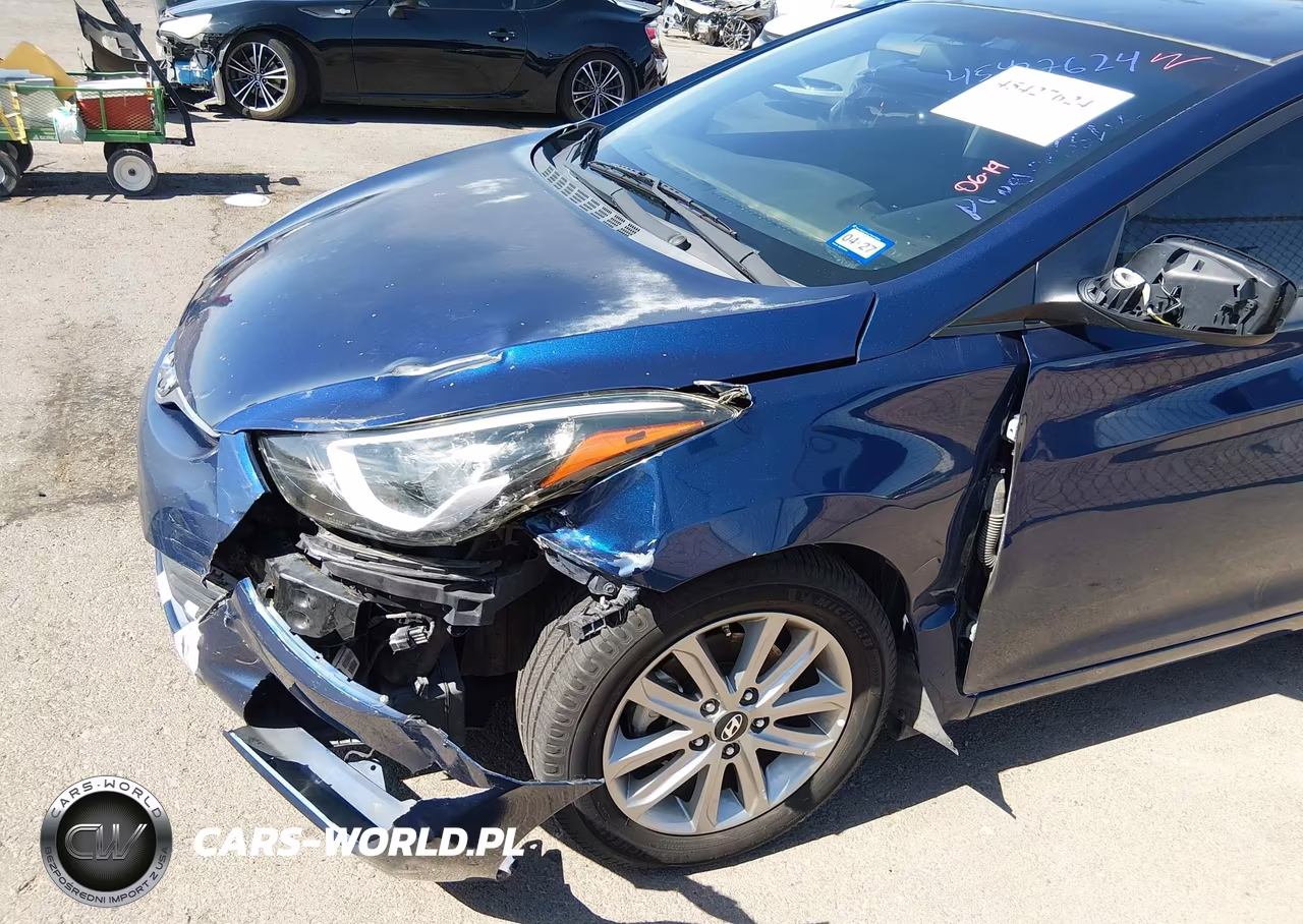 2015 Hyundai Elantra Se VIN:5NPDH4AE2FH637639 - 6