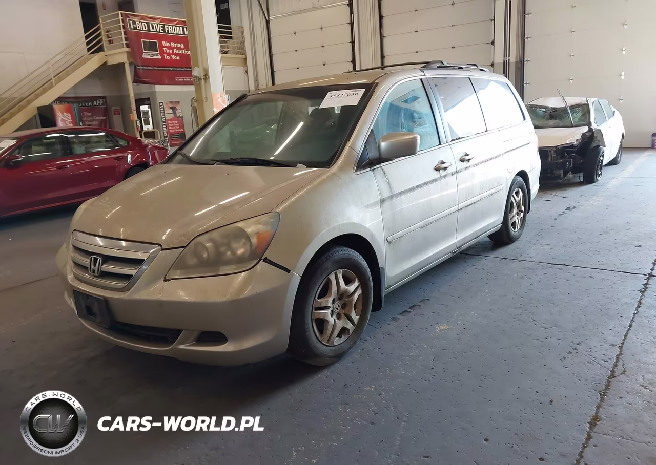 2005 Honda Odyssey Ex VIN:5FNRL38485B016575 - 2