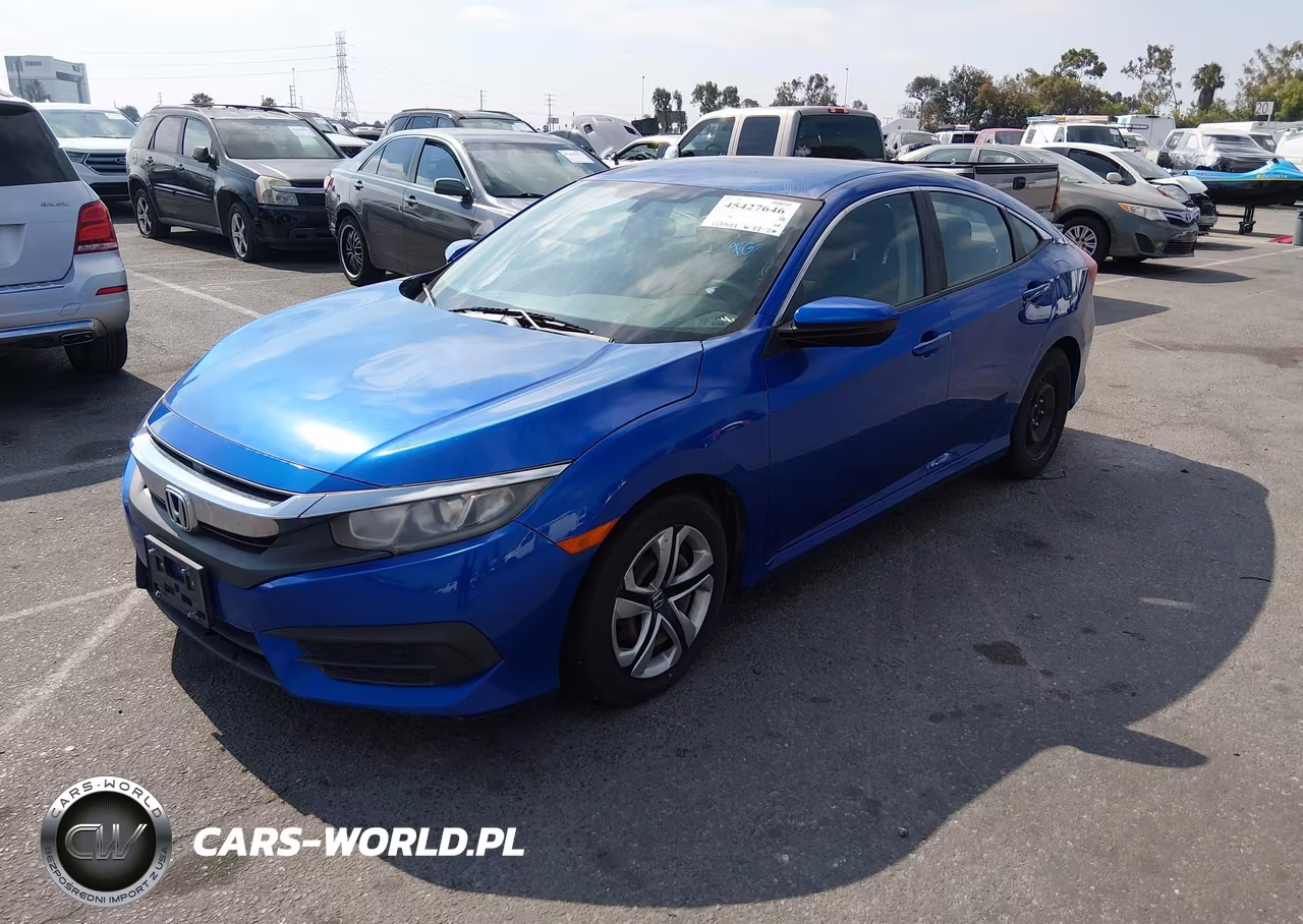 2016 Honda Civic Lx VIN:2HGFC2F53GH021366 - 6